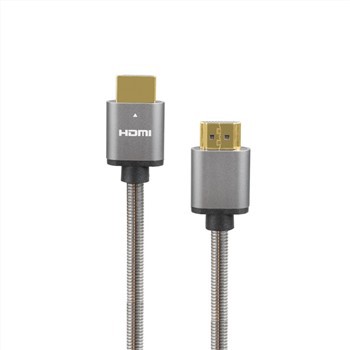 Кабель HDMI-HDMI 8K з нержавіючої сталі
